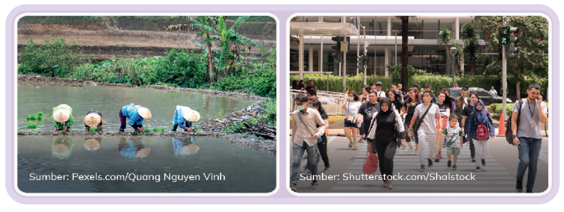 Perbandingan desa dan kota